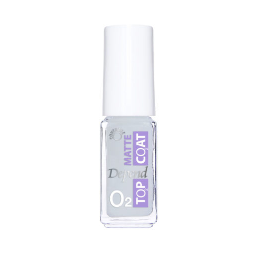 2940304 Depend O2 Nail Polish Matte Top Coat ny